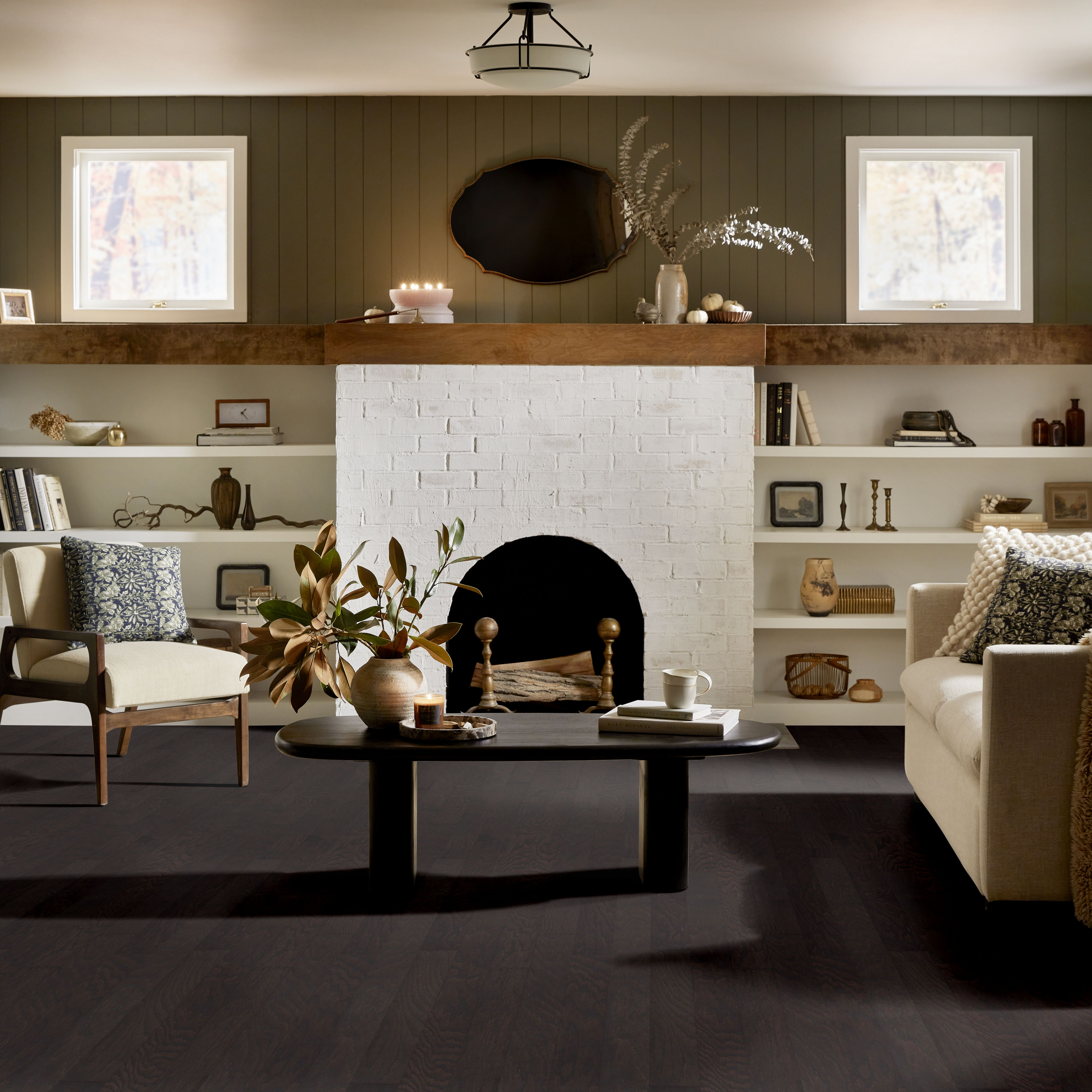 エスエール バース・オブ・ザ・クール s.a.r Arden Oak 3.25 - in color Charcoal | Shaw Floors